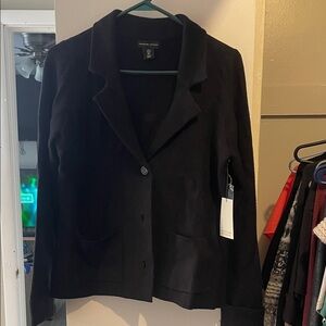 Adrienne Vittadini Black Blazer